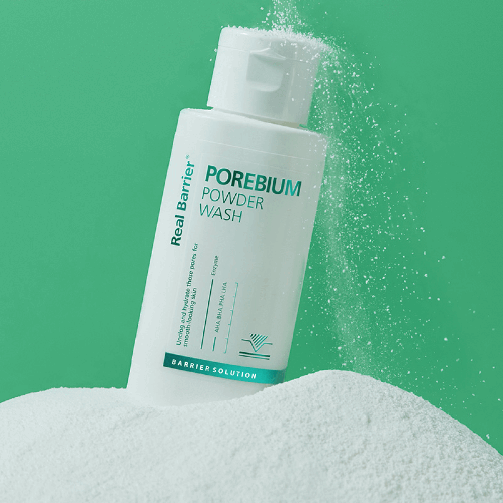 Энзимная пудра для глубокого очищения Real Barrier Porebium Powder Wash